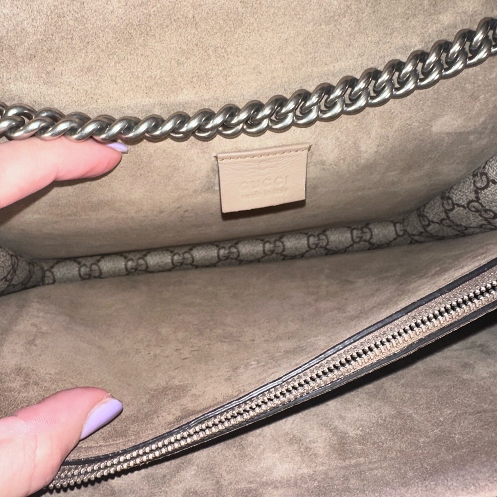 Authentic Gucci Large Dionysus Crystal Shoulder Bag with Embellishments - Picture 14 of 16